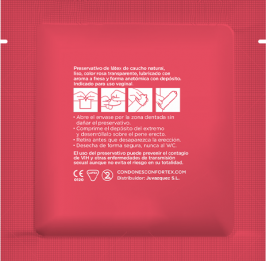 Préservatifs aromatisés Confortex Fraise pack 144 - Confortex - CONFORTEX