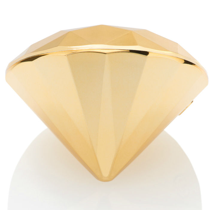 Bijoux Indiscrets - Vibromasseur Diamant vibrant Twenty One - Or
