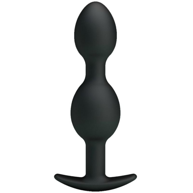 Plug Anal Pretty Love Silicone 12,5 cm Noir - Pretty Love
