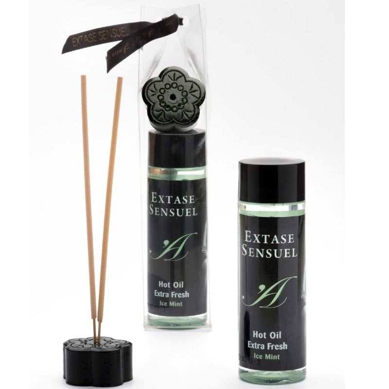 Huile Massage Extase Sensual Effet Glace Extra Fraîche 100ml