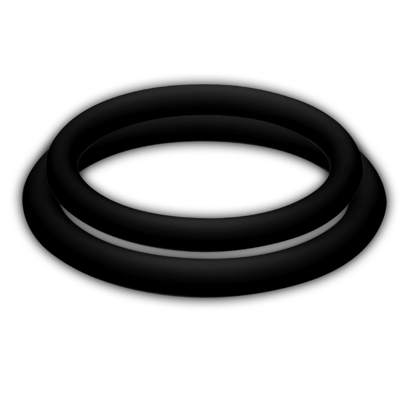 Kit 2 Anneaux Péniens POTENZduo Noir Taille M - JoyDivision