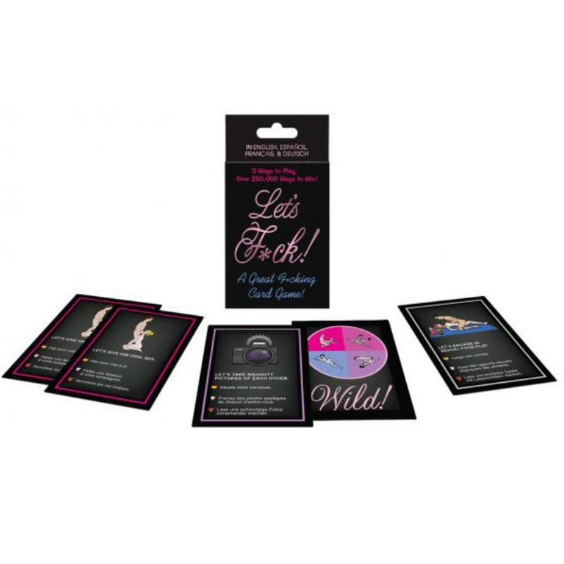 Jeu de Cartes Let's F*ck! pour Couple - Kheper Games