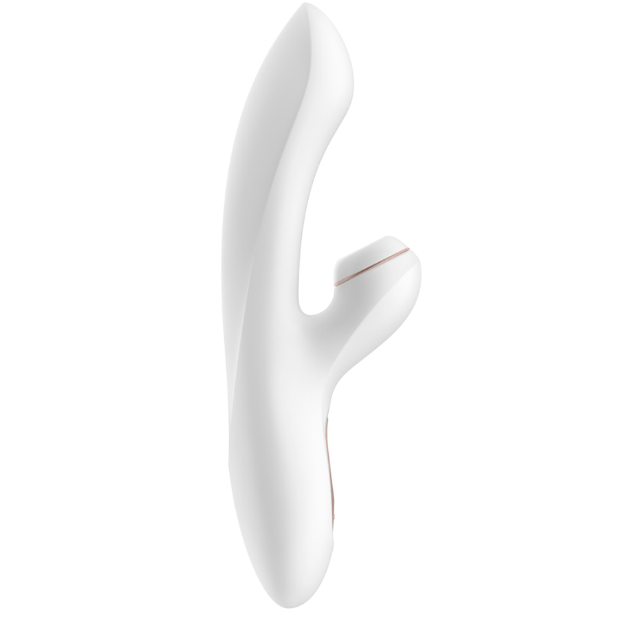 Stimulateur Clitoris & Point G Pro G-Spot Rabbit Blanc - Satisfyer