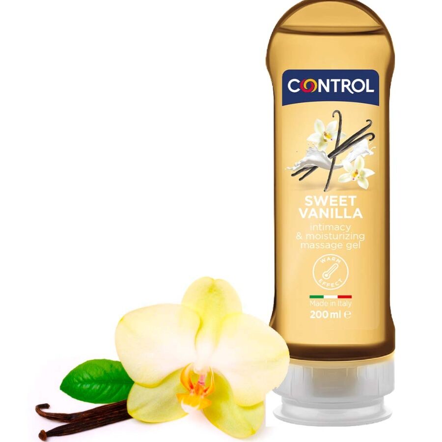 Control – Gel 2 en 1 Massage & Plaisir Douceur de Madagascar – 200 ml