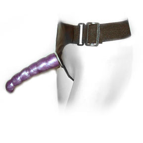 Baile - Gode ceinture avec Double Gode Violet - 17 cm