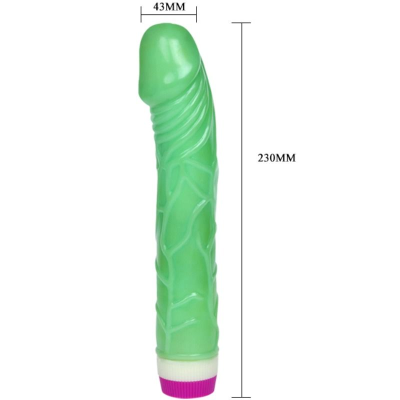 Baile - Vibromasseur Réaliste Vibrant 23 cm - Vert