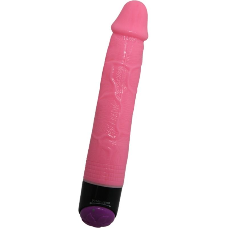 Realistischer Vibrator 23 cm Rosa - Baile