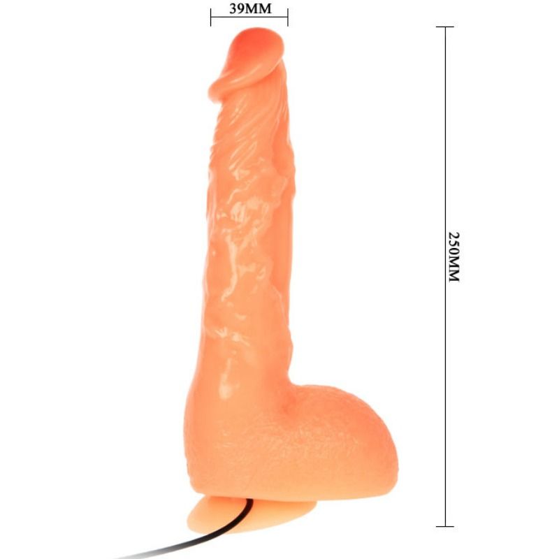 Baile - Gode XXL Vibrant avec Ventouse - 25 cm