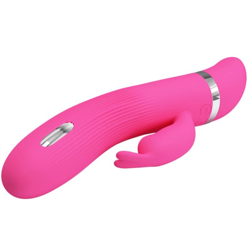 Vibromasseur Rabbit Flirtation Électrochoc - Pretty Love