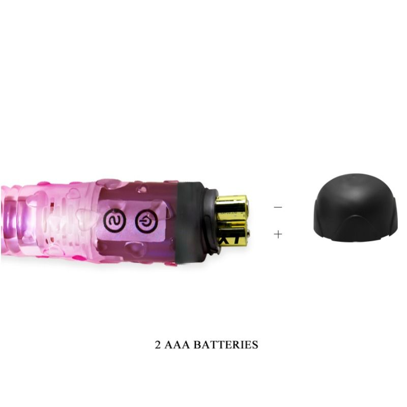 Baile - Vibromasseur Ondulé Lover’s - Rose
