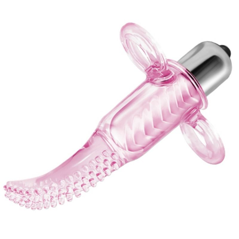 Baile – Double Doigt Vibrant pour Stimulation Précise - Rose