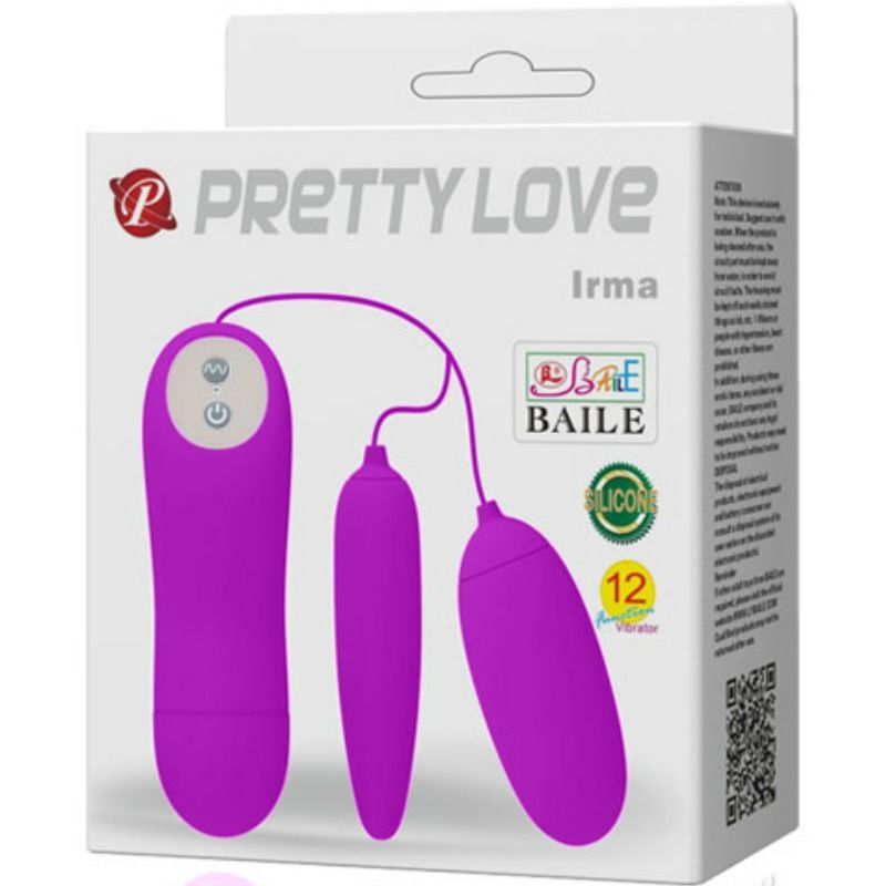 Œuf Vibrant Double Irma Violet - Pretty Love