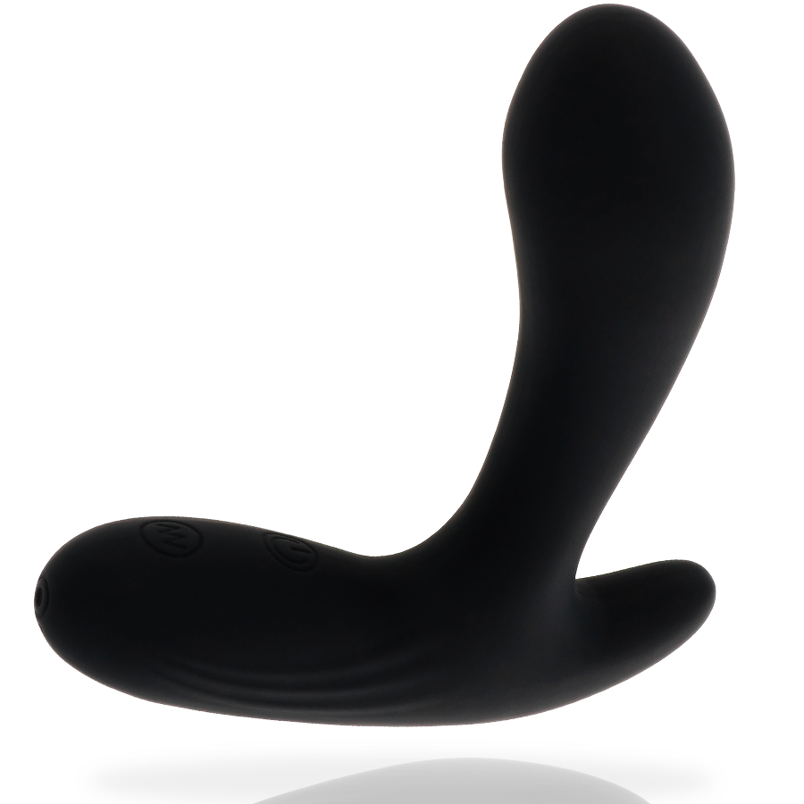 Masseur Anal Vibrant Double Moteur Noir - Addicted Toys