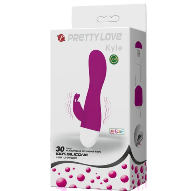 Vibromasseur Rabbit Smart Kyle 30 Modes - Pretty Love