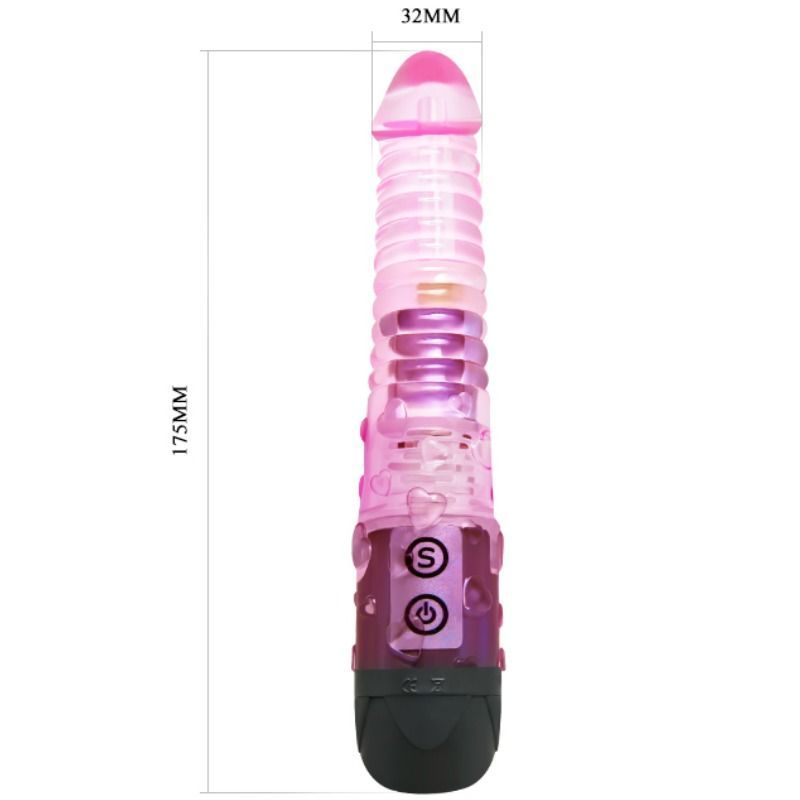 Baile - Vibromasseur Ondulé Lover’s - Violet