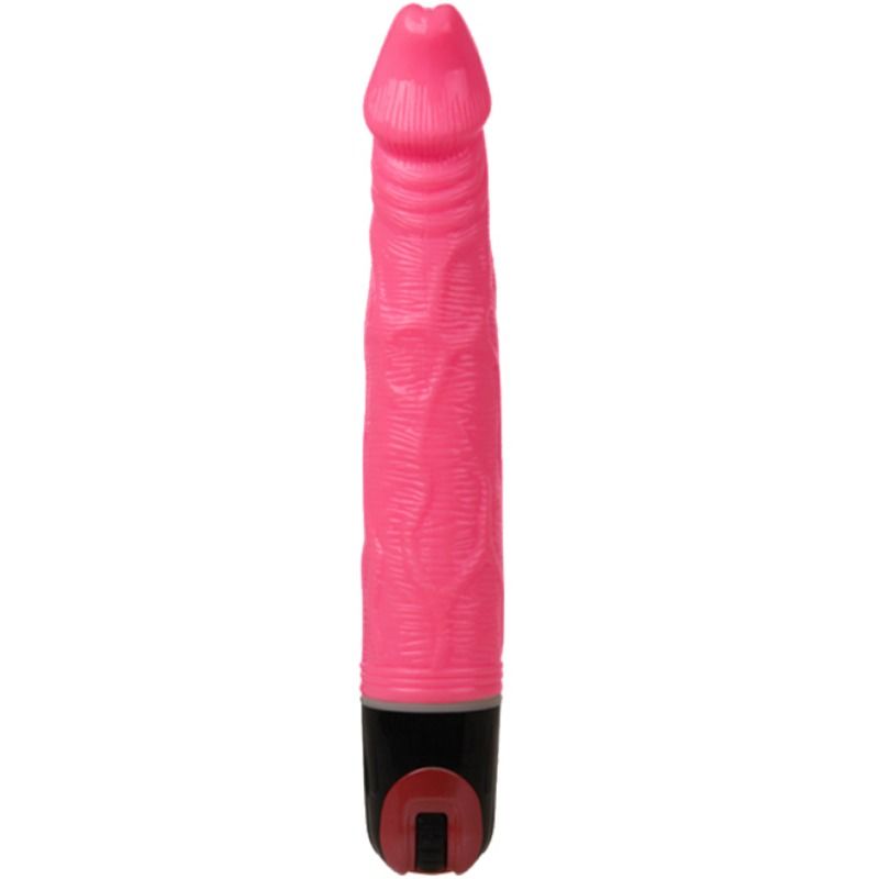 Baile - Vibromasseur Veiné Vibrant 21,5 cm - Rose