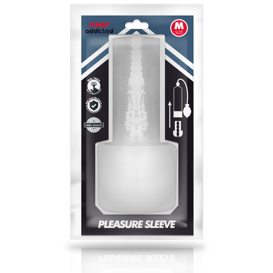Manchon masturbateur transparent Pump Addicted - Pump Addicted - PUMP ADDICTED