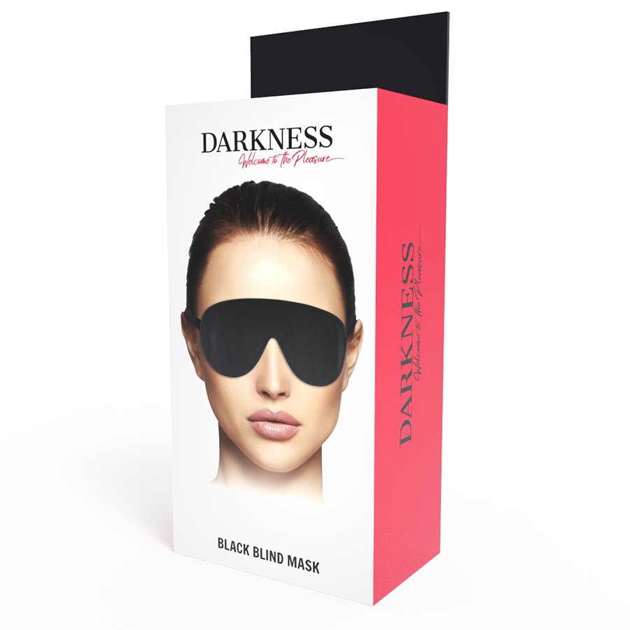 Darkness - Masque intégral BDSM - Noir