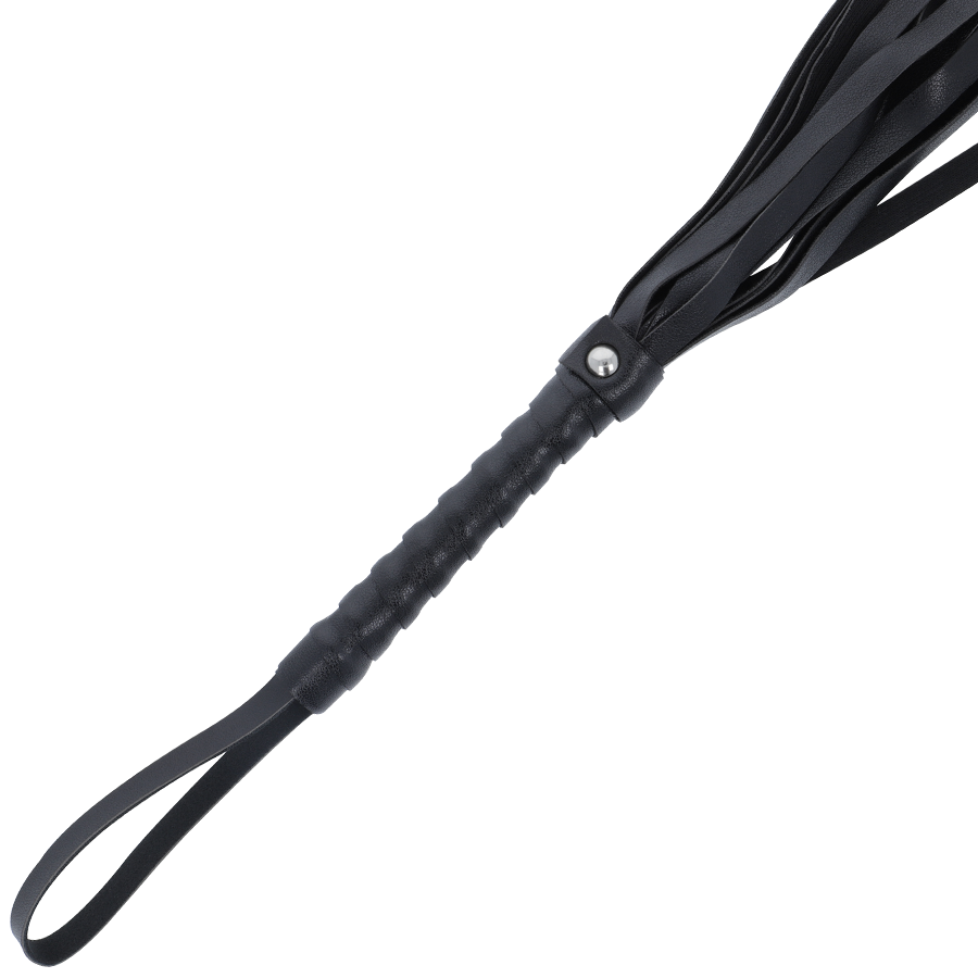 Darkness - Fouet de bondage Débutant Noir - 45 cm