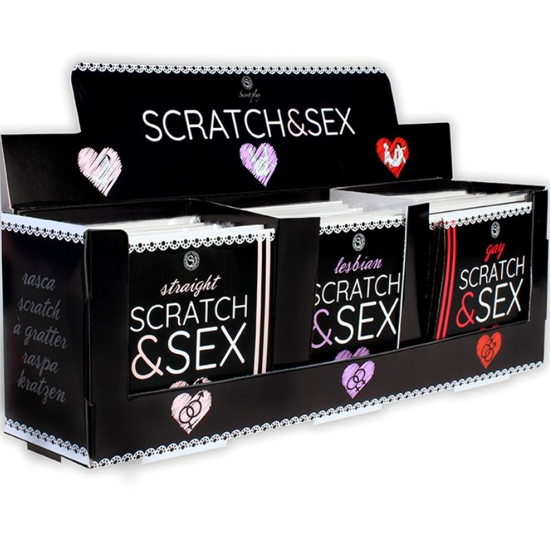 Secret Play - Jeu de Grattage Sexy Version Gay / Lesbienne / Hétéro