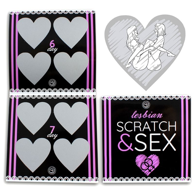 Secret Play - Jeu de Grattage Sexy Version Lesbienne Scratch & Sex