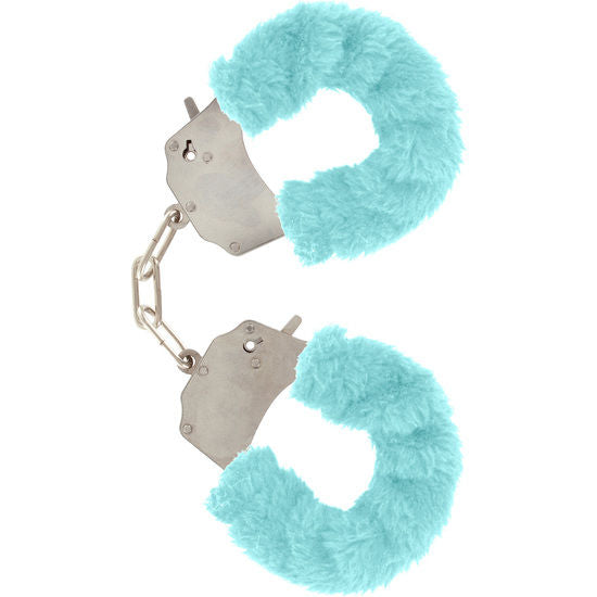 Toyjoy - Menottes en fourrure Bleu Sexy