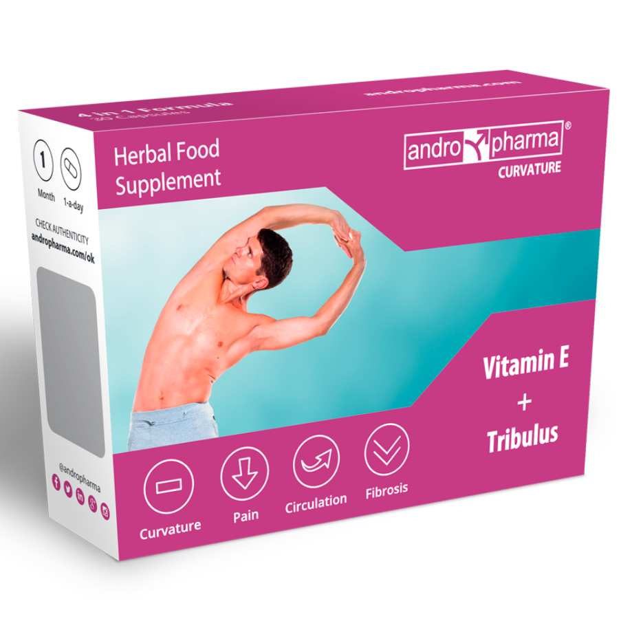 Andropharma - Complément Alimentaire Traitement Courbure Lapeyronie