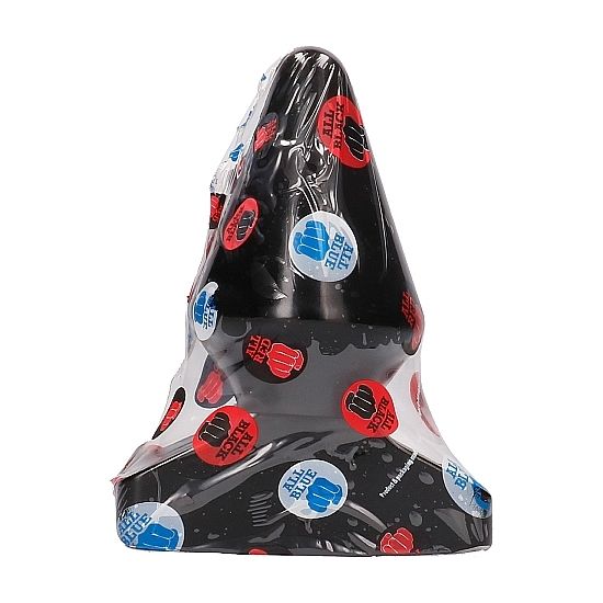 All Black – Plug fisting en forme conique - 18,5 cm