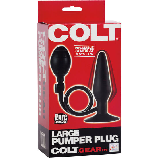 Plug Anal Gonflable avec Pompe Noir - CalExotics
