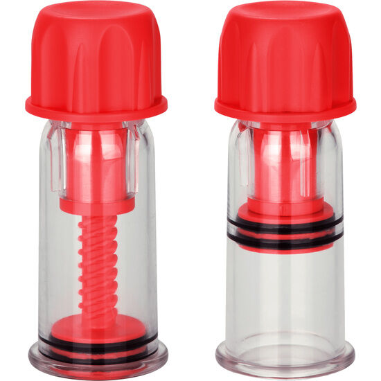 Ventouses Tétons COLT Prosuckers Rouge - CalExotics