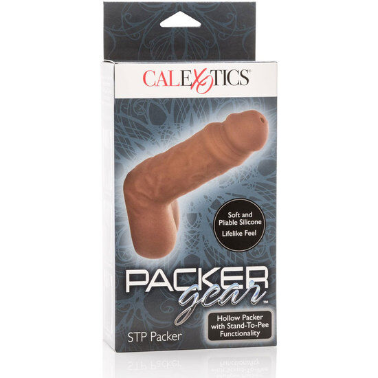 Extension Pénis Support Pee Packer Marron - CalExotics