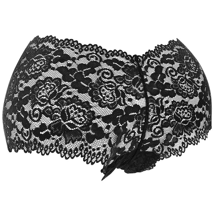 Stimulateur Télécommandé Zara avec Culotte - Black&Silver