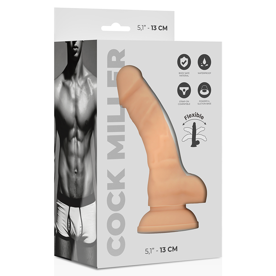 Gode Réaliste Cock Miller Cocksil Articulable 13cm - Cockmiller