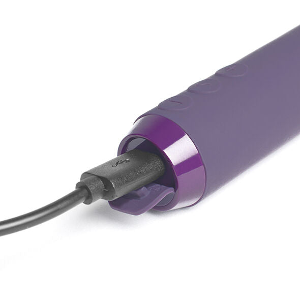 Vibromasseur Bullet Classique Violet + Manchon Doigt - Je Joue