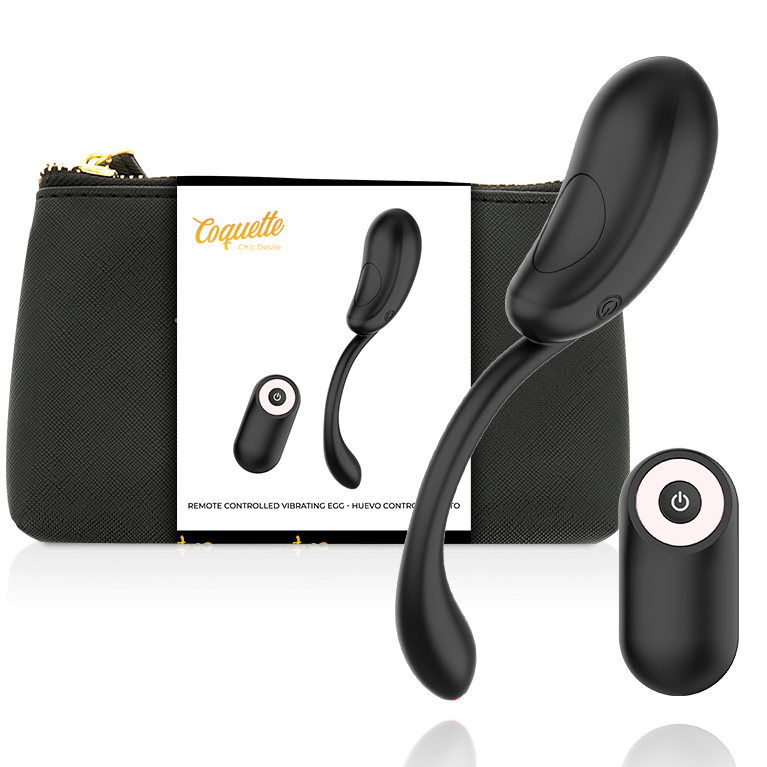 Oeuf Vibrant Télécommandé Coquette Chic Desire Noir