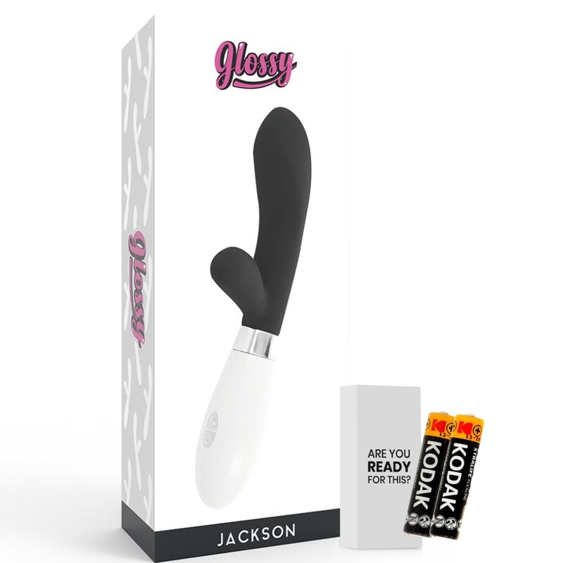 Vibromasseur Rabbit Jackson Noir - Glossy - GLOSSY