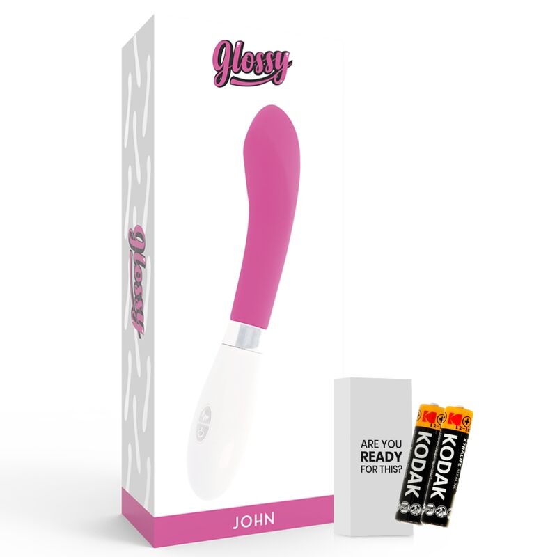 Vibromasseur Incurvé John Curve Rose - Glossy - GLOSSY