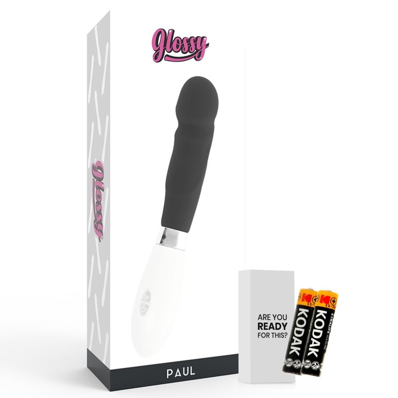 Vibromasseur Paul Noir - Glossy - GLOSSY