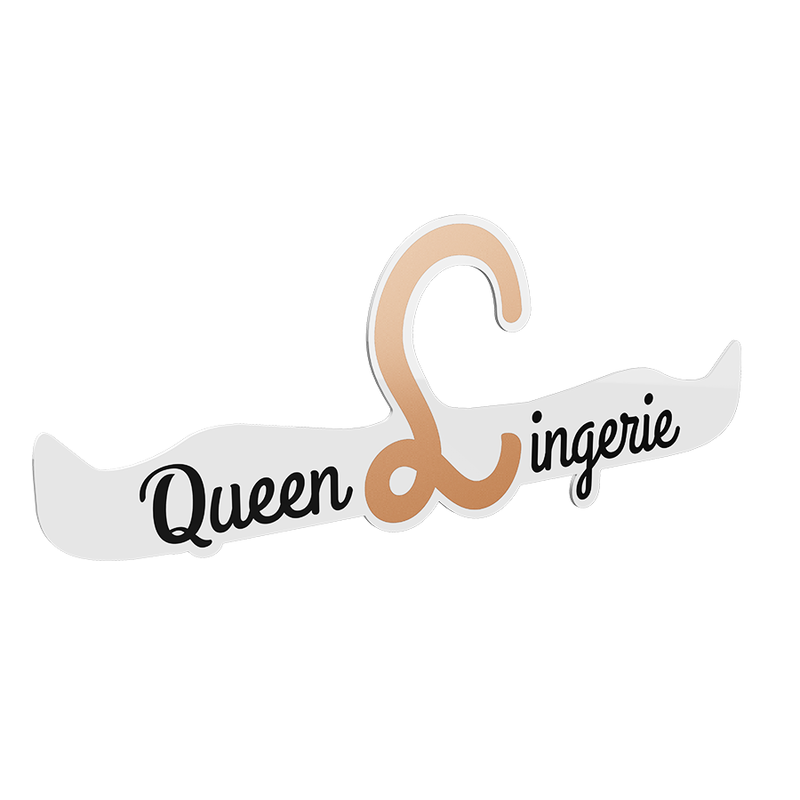 Cintre Lingerie Spécialisé 27.5 cm - Queen Lingerie - QUEEN LINGERIE