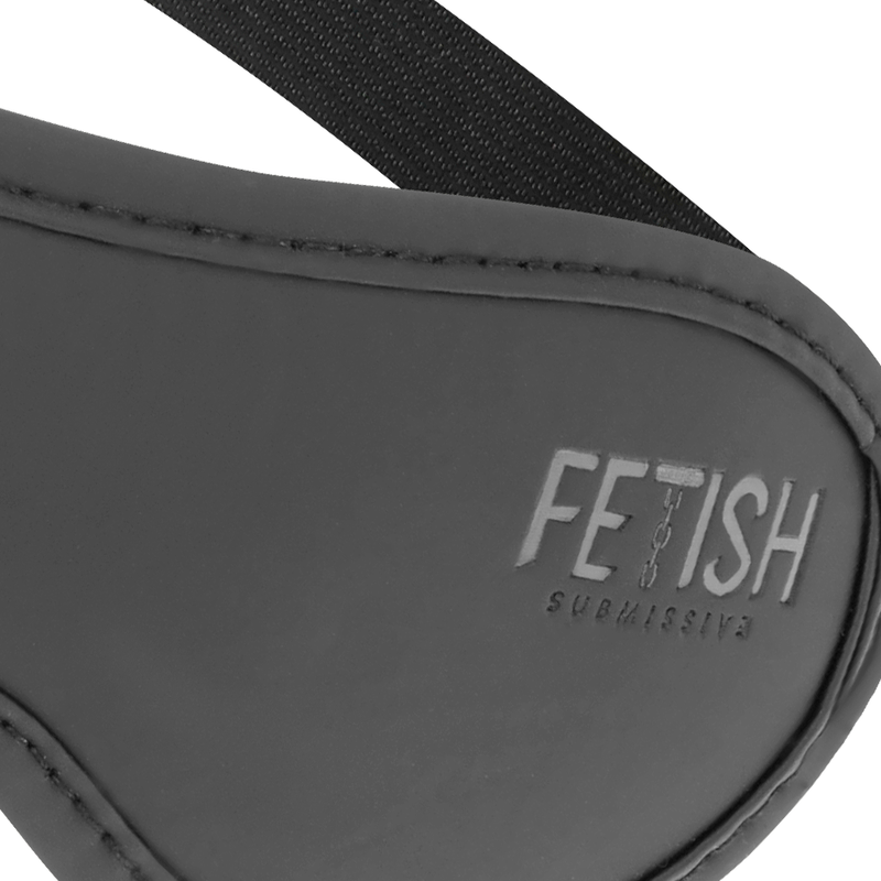 Fetish Submissive - Masque intégral Bondage en Cuir Vegan - Noir