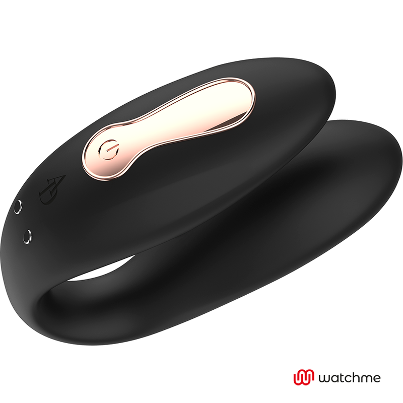 Watch Me - Vibromasseur pour couple avec télécommande Anne's Desire - Noir