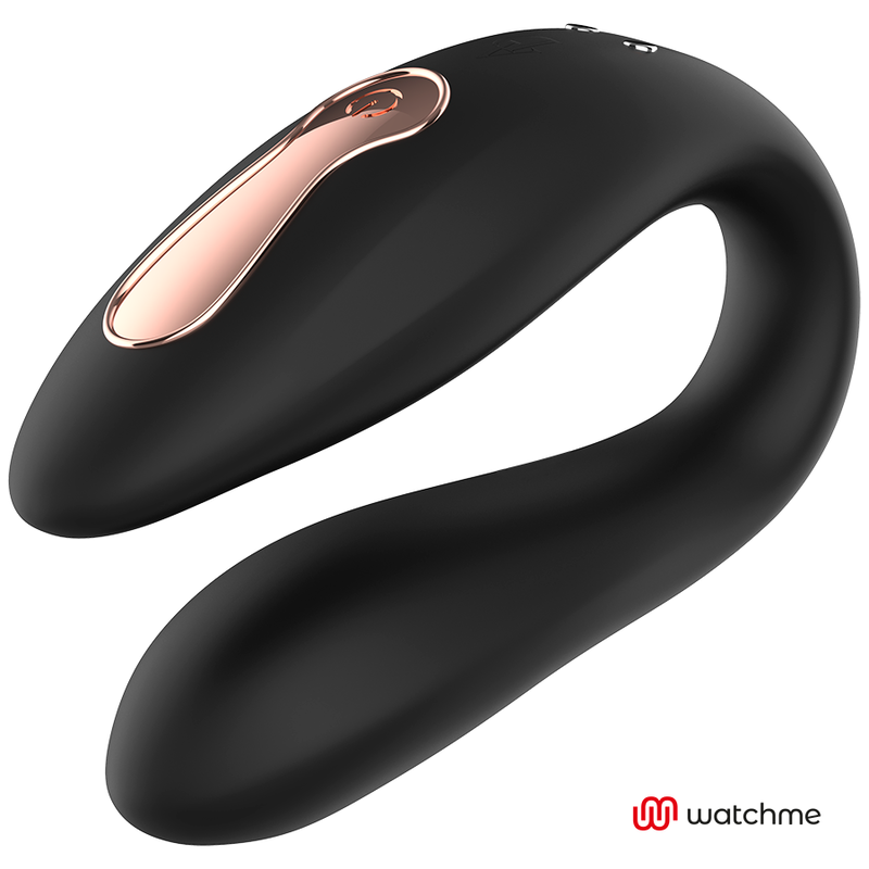 Watch Me - Vibromasseur pour couple avec télécommande Anne's Desire - Noir