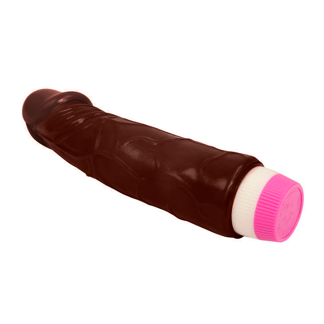 Baile - Vibromasseur Gode Réaliste Marron - 19,5 cm