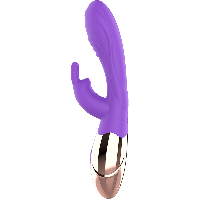 Womanvibe Sextoy Rabbit Rechargeable en Silicone Viora Violet