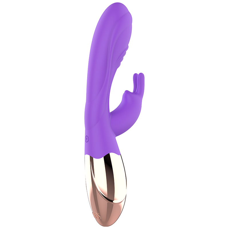 Womanvibe Sextoy Rabbit Rechargeable en Silicone Viora Violet