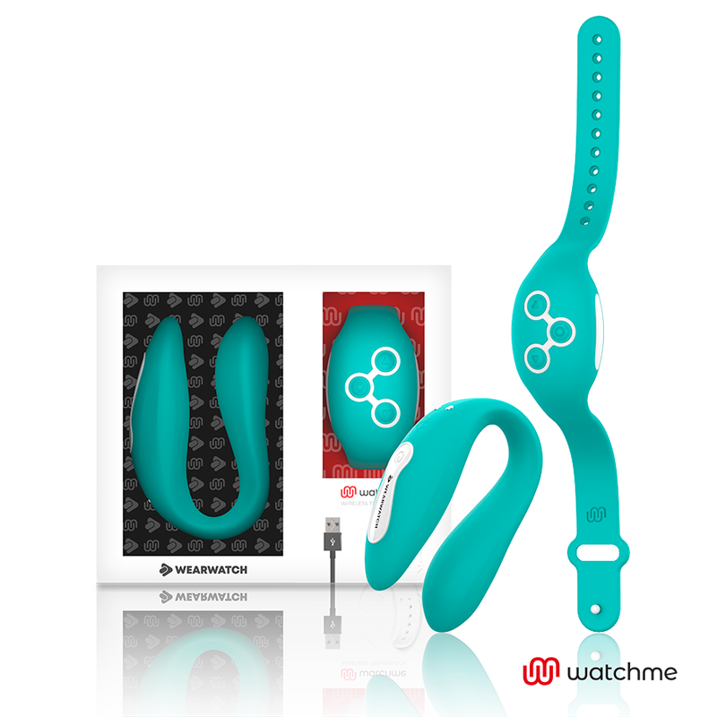 Vibrateur connecté Wearwatch technologie WatchMe vert clair - Wearwatch - WEARWATCH